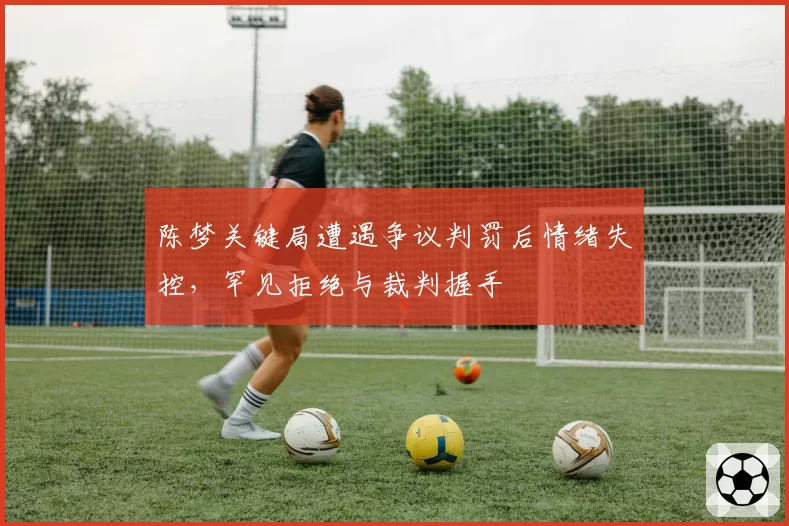 陈梦关键局遭遇争议判罚后情绪失控，罕见拒绝与裁判握手