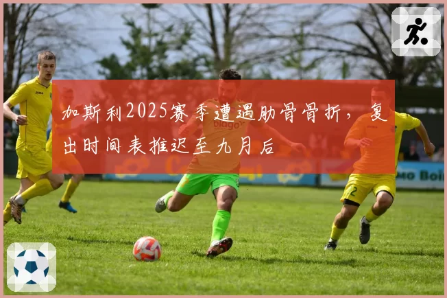 加斯利2025赛季遭遇肋骨骨折，复出时间表推迟至九月后