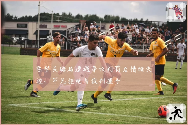 陈梦关键局遭遇争议判罚后情绪失控，罕见拒绝与裁判握手