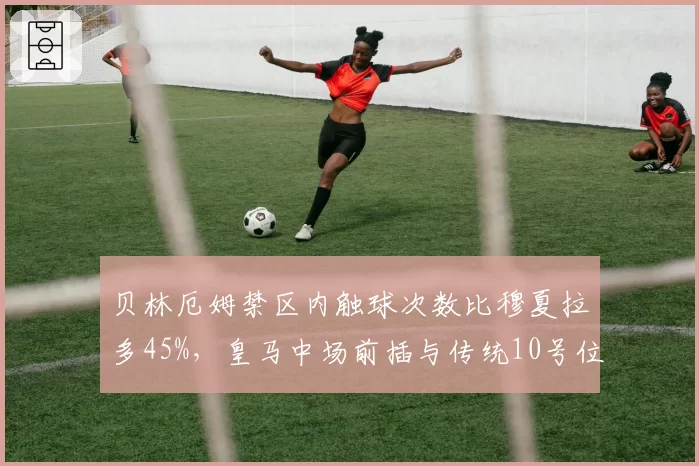 贝林厄姆禁区内触球次数比穆夏拉多45%,皇马中场前插与传统10号位战术对比