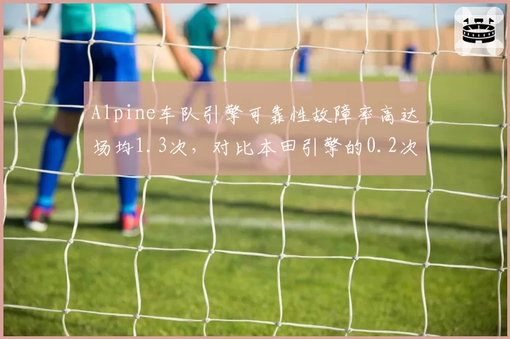 Alpine车队引擎可靠性故障率高达场均1.3次，对比本田引擎的0.2次，雷诺动力单元研发陷入危机